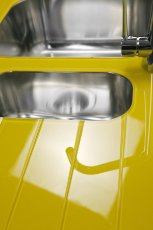 Мойка для кухни Alveus Glassix 20 желтый фото