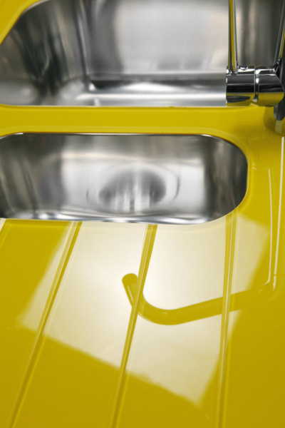 Мойка для кухни Alveus Glassix 20 желтый фото