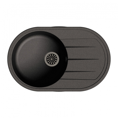 Мойка кухонная Ewigstein Elegant E- R50F черный фото