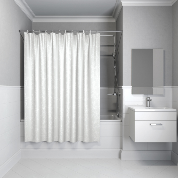 Текстильная шторка для ванной комнаты 200*180 Iddis Basic B53P218i11 фото