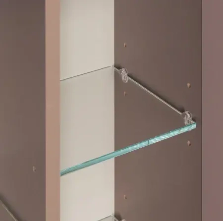 Шкаф-колонна Акватон Ар-Деко 1A284703DD6E0 кашемир фото