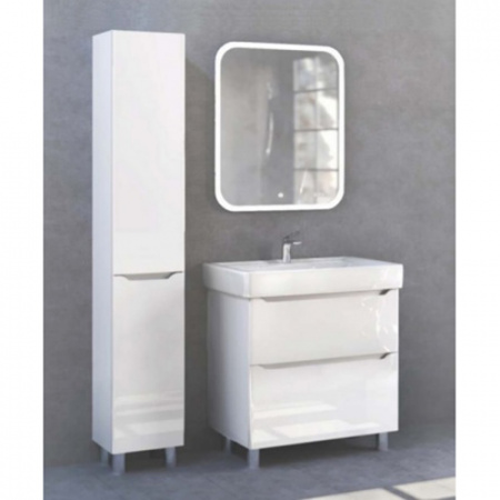 Пенал напольный Jorno Briz Bri.04.180/N/W фото