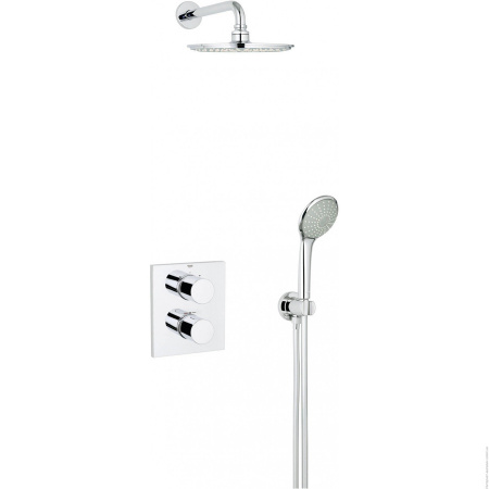 Душевая система для скрытого монтажа Grohe Grohtherm 3000 Cosmopolitan 34408000 фото
