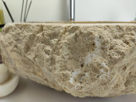 Накладная раковина из оникса Indo Erozy brown EO-00419 фото