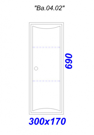 Подвесной шкаф Aqwella Барселона Ba.04.02 фото