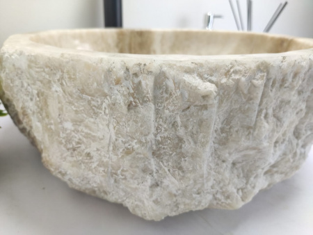 Накладная раковина из оникса Indo Erozy Бавиан EO-00047 фото