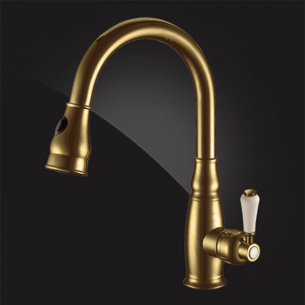 Смеситель для кухни Elghansa Kitchen 5652686-Bronze фото