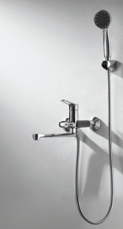 Смеситель для ванны с душем Bravat Eco-D F693158C-LB фото