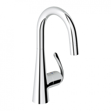 Смеситель для кухни Grohe Zedra 32296000 с выдвижным изливом фото