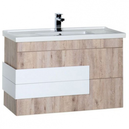Тумба с раковиной Aquanet Мадейра 100 00213083 фото