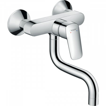 Смеситель для кухни настенный Hansgrohe Logis 71836000 фото