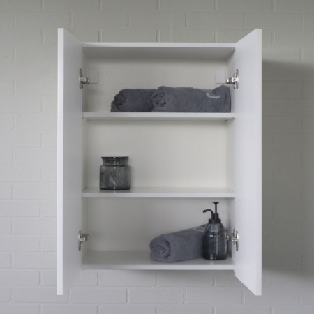 Подвесной шкаф Comforty 00-00017834 60 см, белый глянец фото