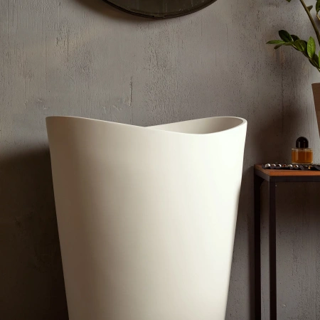 Напольная раковина Montebianco Onda Grande 13008 60x36 фото