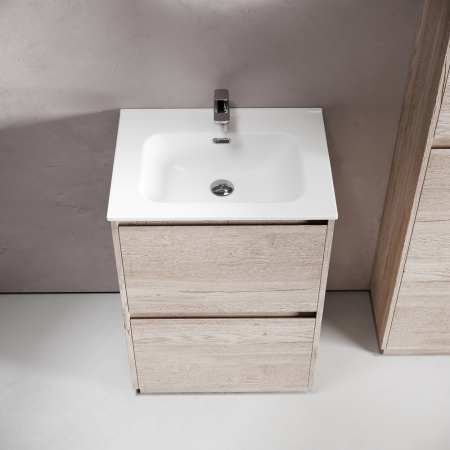 Тумба под раковину Sancos Libra Floor LB60FEG дуб галифакс натуральный фото