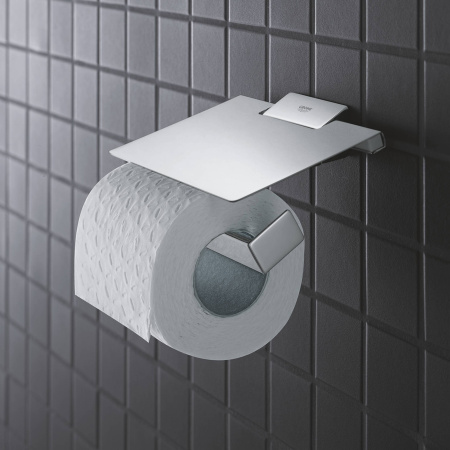 Держатель для туалетной бумаги Grohe Selection Cube 40781000 фото