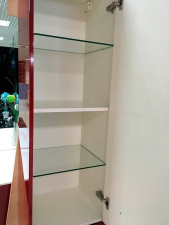 Шкаф-пенал Bellezza Берта-40 красный фото