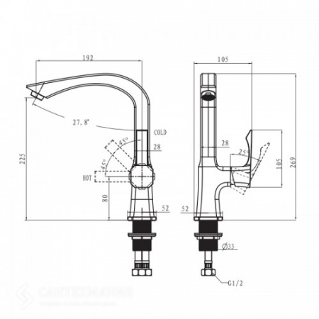 Смеситель для кухни Kaiser Boss 51044/51144 фото