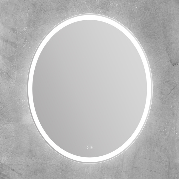 Зеркало с подсветкой, сенсорным выключателем и подогревом BelBagno SPC-VST-750-900-LED-TCH-WARM 75x90 фото