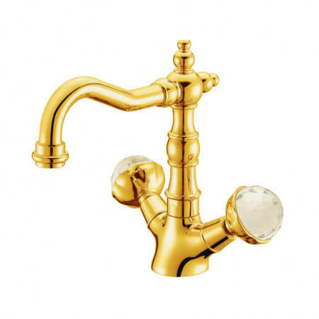 Высокий смеситель для раковины двухвентильный Boheme Imperiale Presente 332 фото