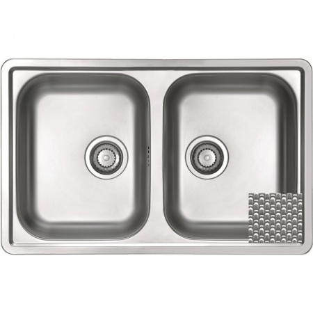 Мойка для кухни Alveus Line 90 (Leinen), слив 60 мм фото