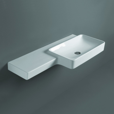 Подвесная раковина Simas Flow FL03bi*1 115 см фото