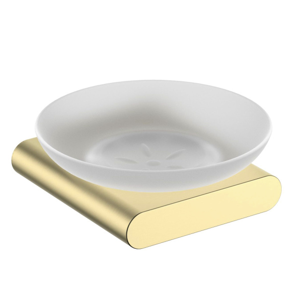 Мыльница Timo Luiro 18421/17 матовое золото фото