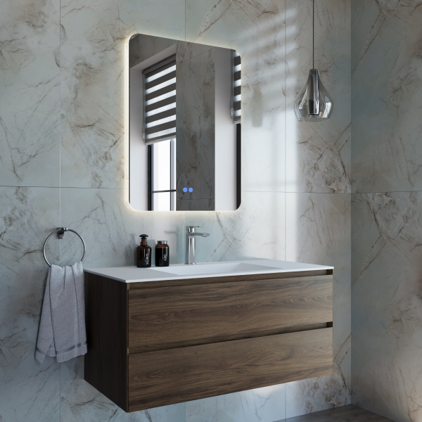 Тумба под раковину Vincea Luka VMC-2L100CO C.Oak фото