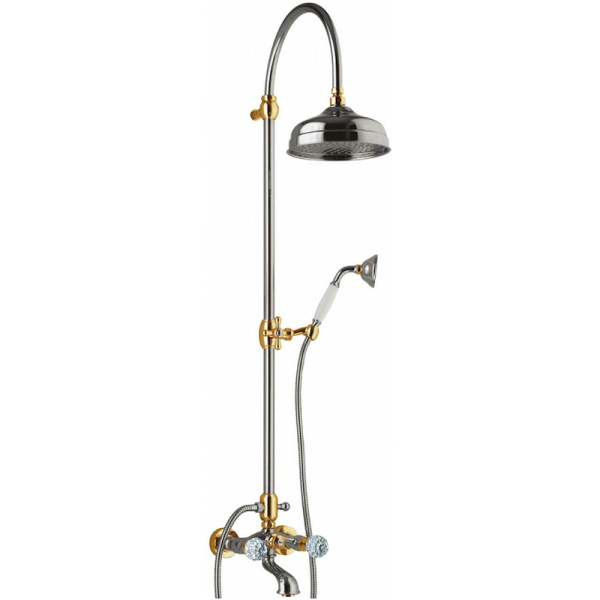 Душевая система Webert Karenina KA721208017 Хром Золото фото