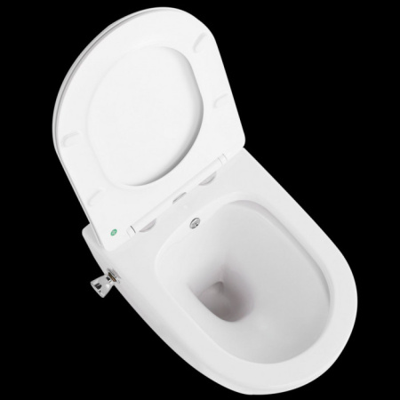 Подвесной унитаз с функцией биде CeramaLux N 2196-BD фото