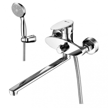 Смеситель для ванны с душем Lemark Nero LM0251C фото