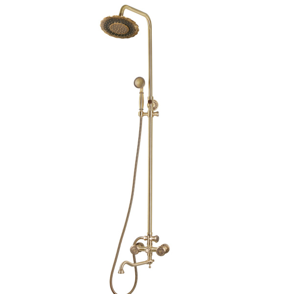 Душевая система (стойка) Bronze de Luxe Royal 10121DF/1 фото