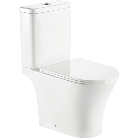 Унитаз напольный с бачком SantiLine SL-5010 с сиденьем soft close фото