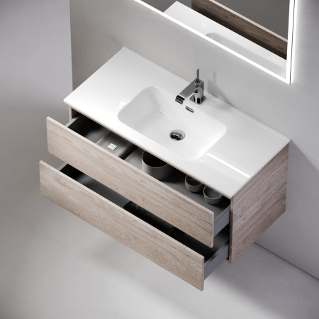 Тумба под раковину Sancos Urban UR90EG дуб галифакс натуральный фото