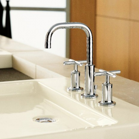 Смеситель для раковины двухвентильный Jacob Delafon Purist E144063-CP фото