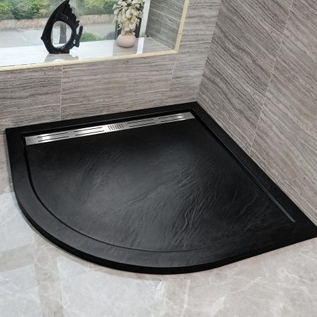 Поддон для душа Weltwasser Stone WW TRR 100 STONE-BL 100x100 фото