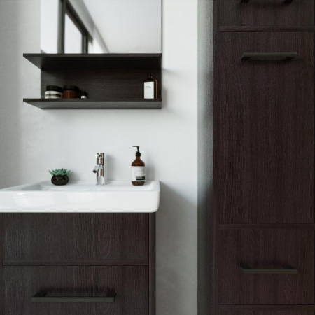 Тумба с раковиной Бриклаер Чили 55 венге фото