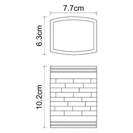 Стакан для зубных щеток WasserKRAFT Main K-4728 фото