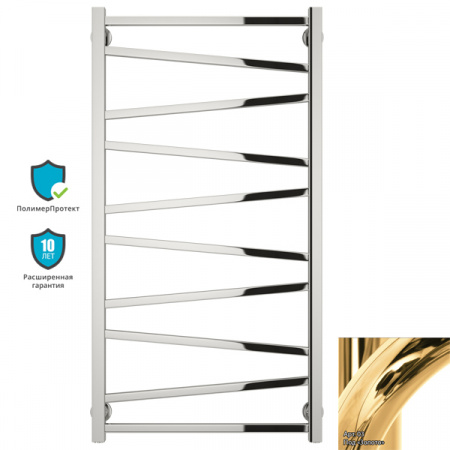 Водяной полотенцесушитель Сунержа Сирокко 100х50 03-0253-1050 золото фото