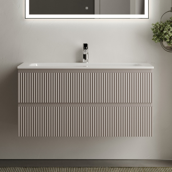 Тумба под раковину Sancos Snob R SNR100SM Doha Soft фото