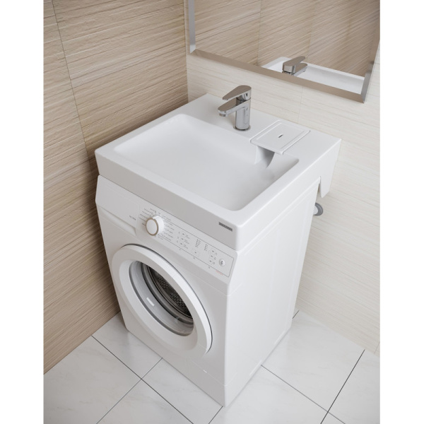 Раковина над стиральной машиной Paulmark Berg 60 PM710431 59x49 фото