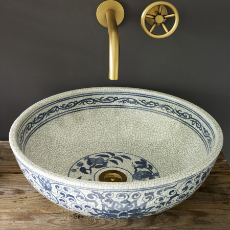 Накладная раковина Bronze de Luxe 2241 40x40 фото