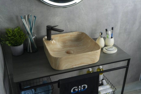 Накладная раковина GID MNC591 43х43 фото