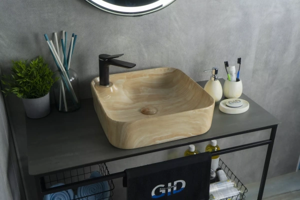 Накладная раковина GID MNC591 43х43 фото