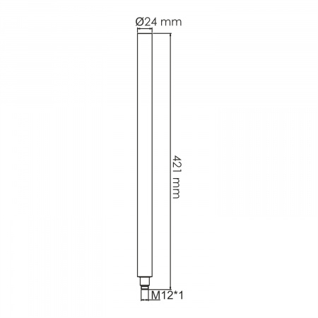 Удлинитель для душевой системы WasserKRAFT A230 белый фото