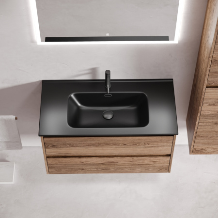 Тумба под раковину Sancos Libra LB90ECH дуб чарльстон фото