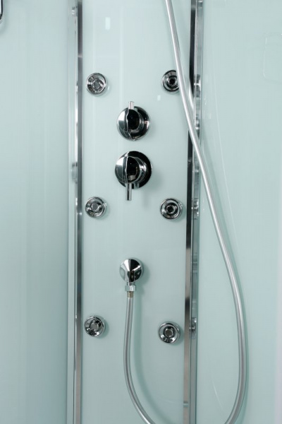 Душевая кабина BelBagno Uno UNO-CAB-R-2-90-C-Cr 90х90 фото