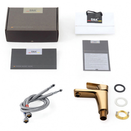 Смеситель для раковины D&K Touro Berlin DA1432103 фото