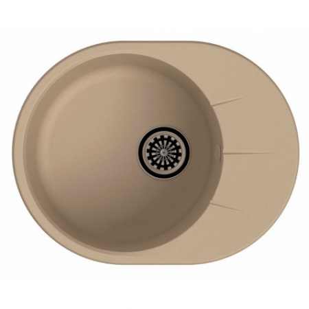 Мойка кухонная Ewigstein Rund R- 45F крем фото