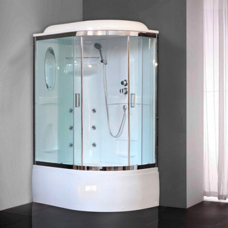 Душевая кабина Royal Bath ВК RB8120BK2-T-CH 120x80 L фото