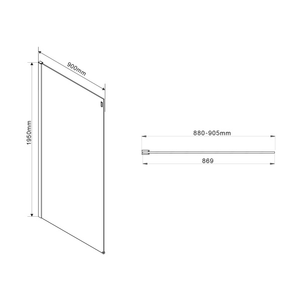 Душевой уголок Vincea Como VSR-1C9012CGB 120x90 тонированный фото